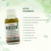 V-koz Massage Oil Ingredients